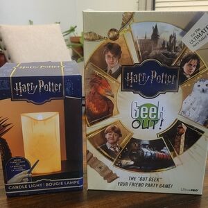 Wizarding World Of Harry Potter Candle Light and Geek Out! Game Set